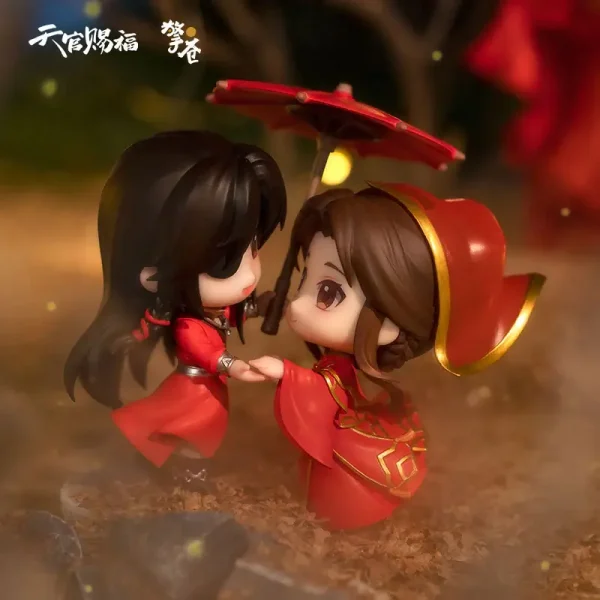 Heaven Official's Blessing Xie Lian & Hua Cheng Happy to Meet You Figures red wedding reunion chibi figures
