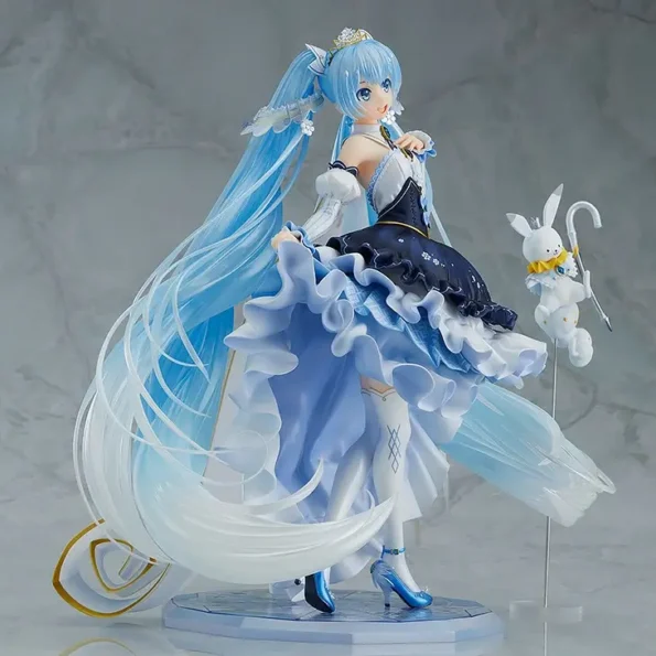 Vocaloid - Hatsune Miku Snow Princess Ver. Rabbit Yukine 1/7 Scale Figure Good SMile Company gsc