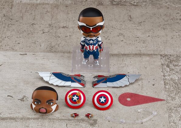 Nendoroid 1618-DX The Falcon and The Winter Soldier - Captain America (Sam Wilson) DX
