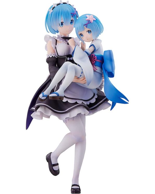 Re ZERO -Starting Life in Another World- Figure Rem & Childhood Rem