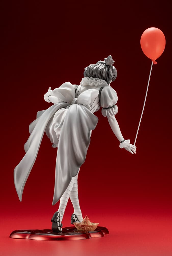 It (2017) – Pennywise – Bishoujo Statue – Horror Bishoujo – 1 7 – Monochrome Ver. (Kotobukiya)