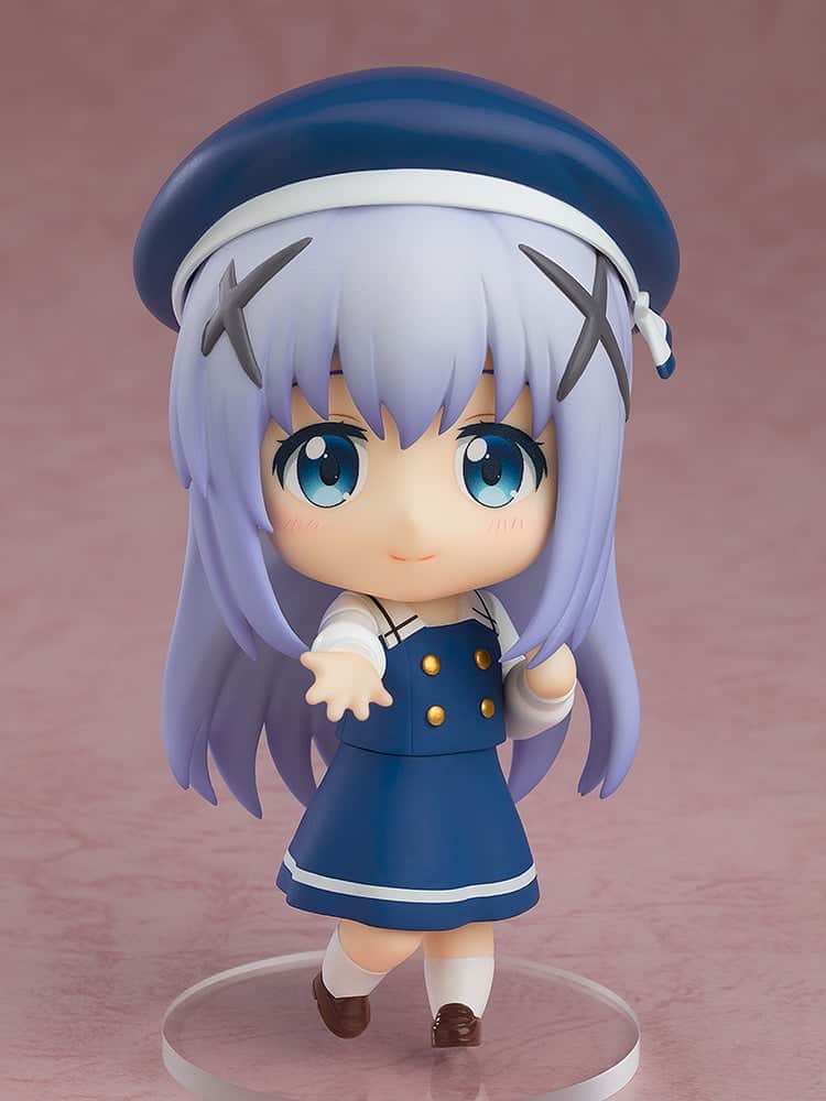 Gochuumon wa Usagi Desu ka? Bloom - Kafuu Chino - Tippy - Nendoroid (#2519) - Winter Uniform Ver. (Good Smile Company)