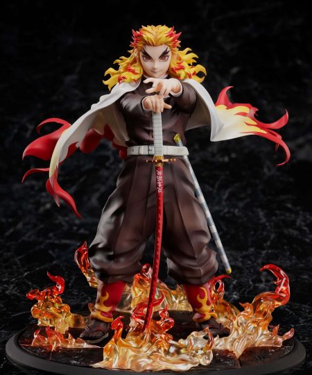 Gekijouban Kimetsu no Yaiba: Mugen Ressha-hen - Rengoku Kyoujurou - 1/8 (Aniplex, Emontoys)
