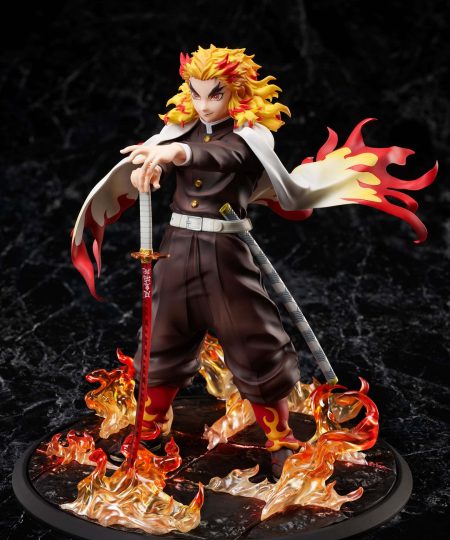 Gekijouban Kimetsu no Yaiba: Mugen Ressha-hen - Rengoku Kyoujurou - 1/8 (Aniplex, Emontoys)