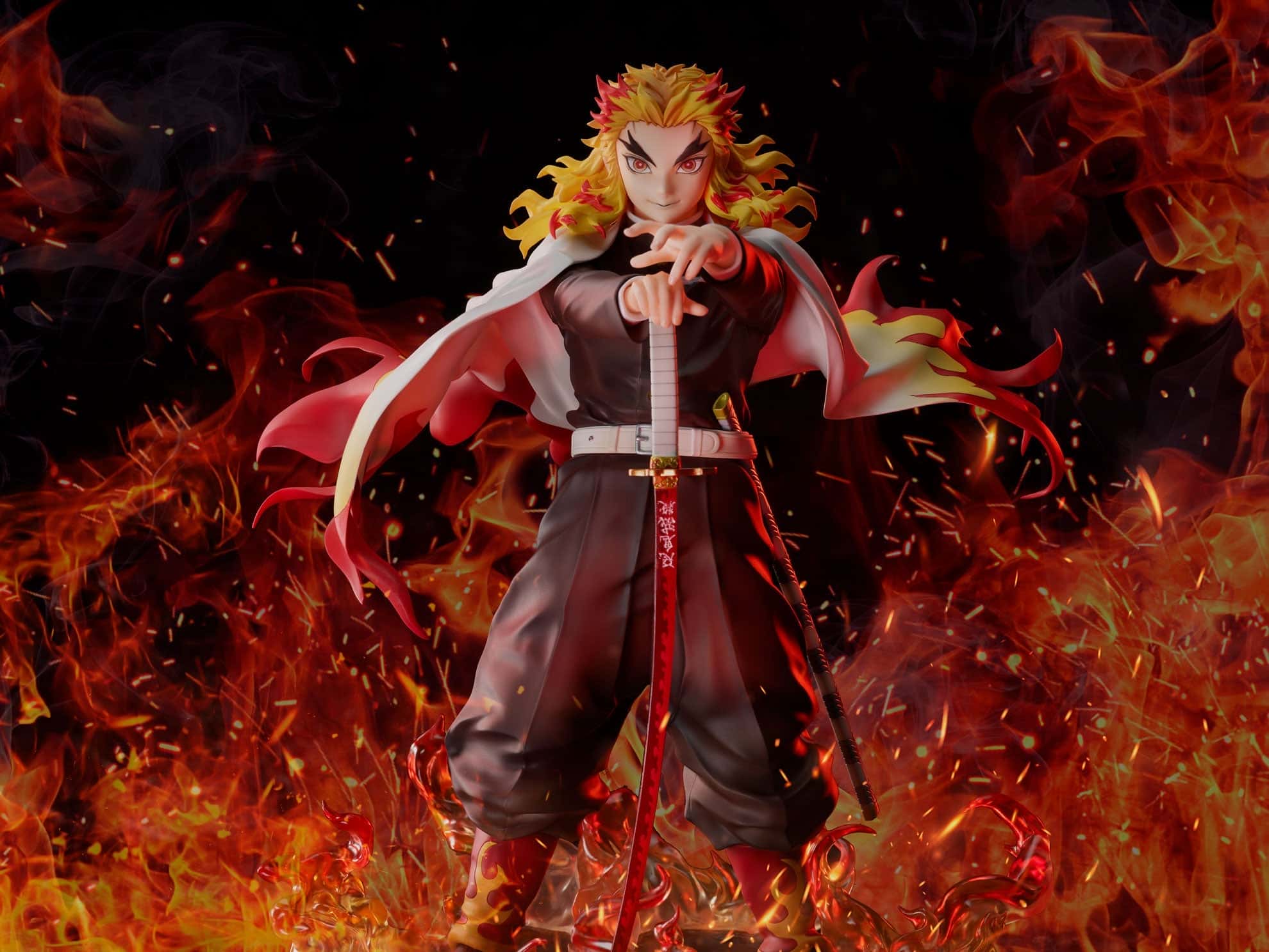 ANIPLEX – Demon Slayer- Kimetsu no Yaiba The Movie- Mugen Train – Kyojuro Rengoku 1_8 (1)