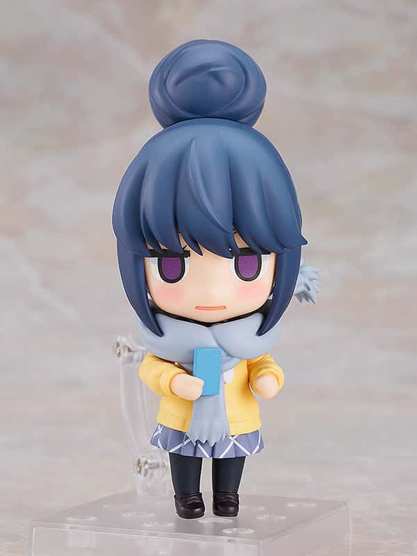 Nendoroid 2197 – Laid-Back Camp – Rin Shima- School Uniform Ver (1)