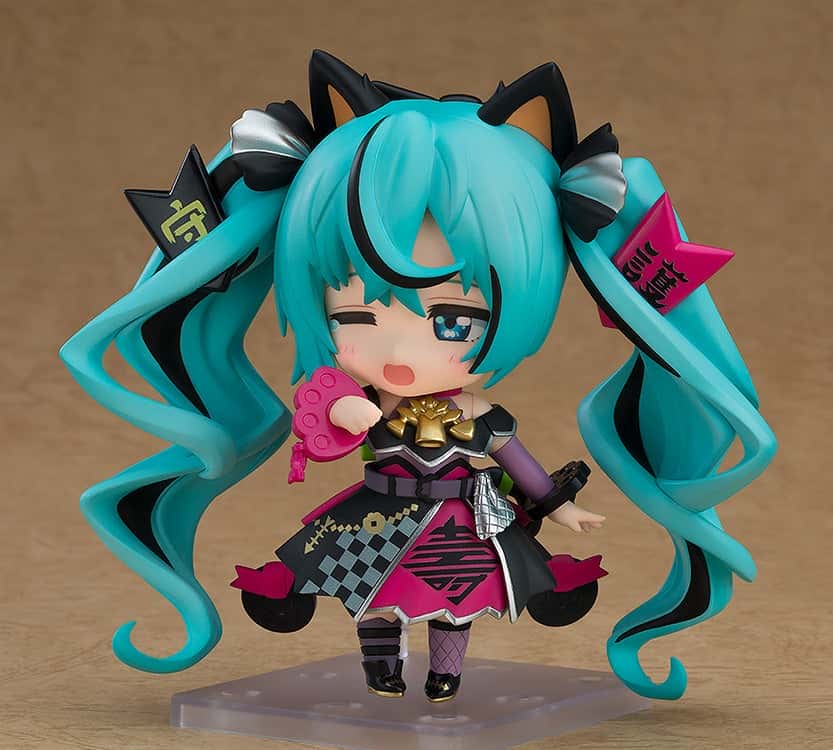 Nendoroid 2759 – Character Vocal Series 01- Hatsune Miku – Hatsune Miku Black Maneki Miku Ver- (1)