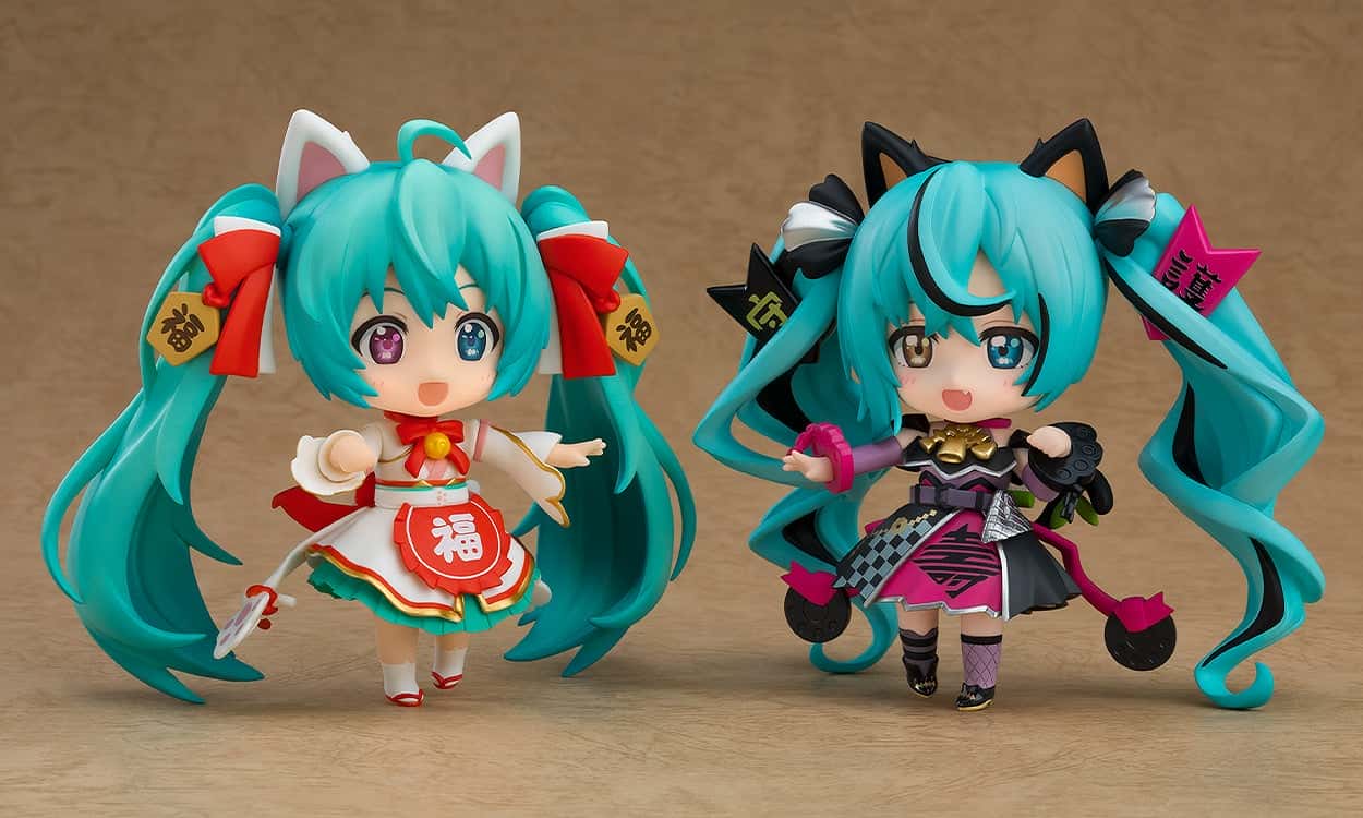 Nendoroid 2759 – Character Vocal Series 01- Hatsune Miku – Hatsune Miku Black Maneki Miku Ver- (1)