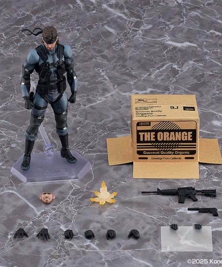 figma 645 - METAL GEAR SOLID 2 SONS OF LIBERTY - Solid Snake: MGS2 ver. Updated Edition