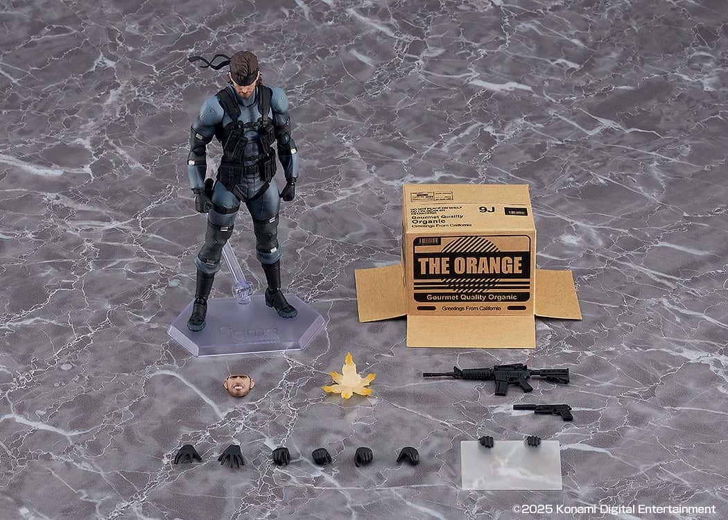 figma 645 - METAL GEAR SOLID 2 SONS OF LIBERTY - Solid Snake: MGS2 ver. Updated Edition