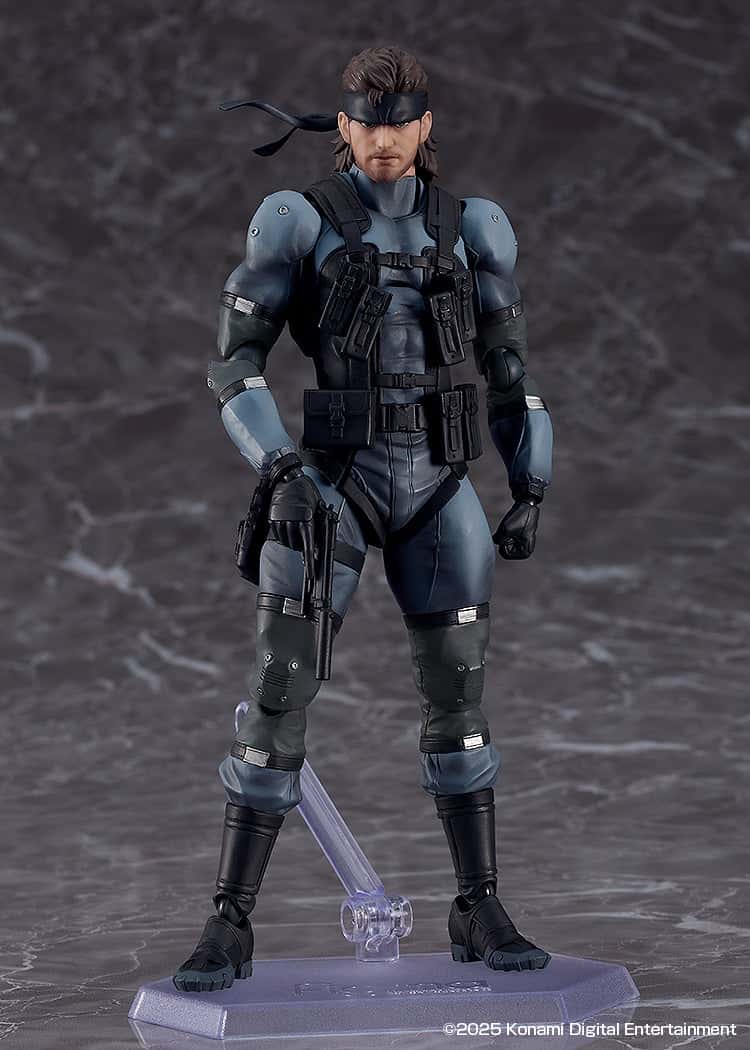 figma 645 – METAL GEAR SOLID 2 SONS OF LIBERTY – Solid Snake- MGS2 ver- Updated Edition (1)