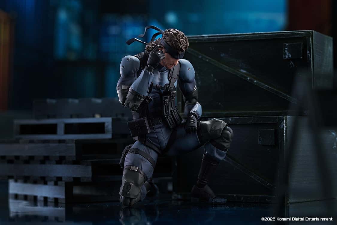 figma 645 – METAL GEAR SOLID 2 SONS OF LIBERTY – Solid Snake- MGS2 ver- Updated Edition (1)