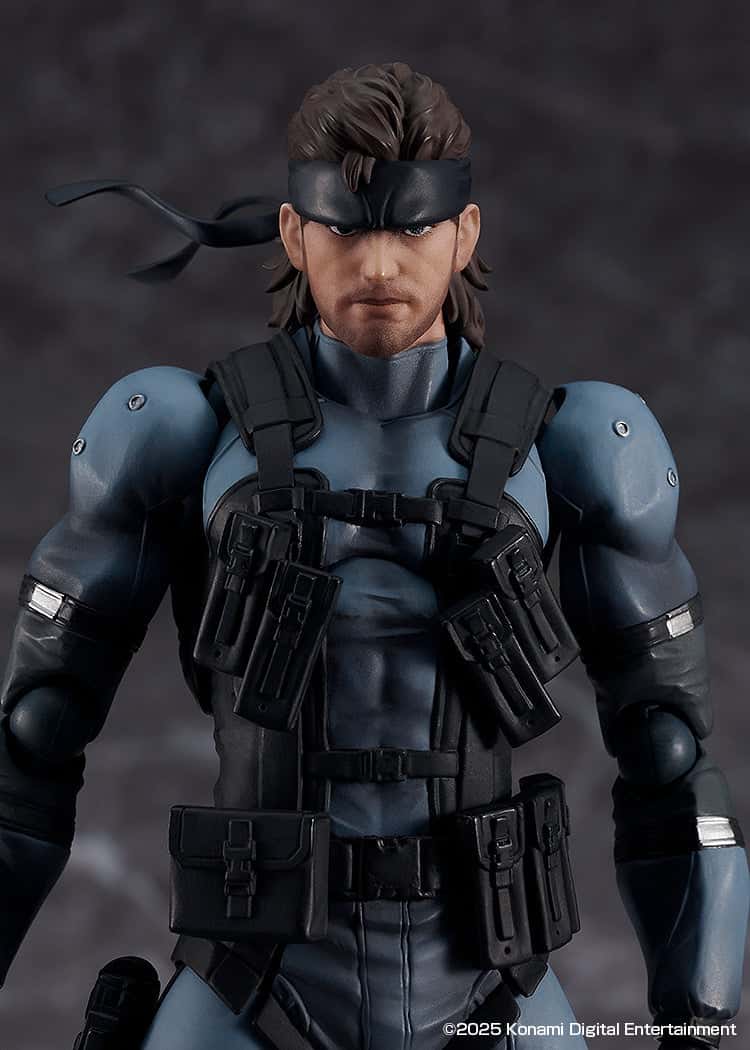 figma 645 – METAL GEAR SOLID 2 SONS OF LIBERTY – Solid Snake- MGS2 ver- Updated Edition (1)