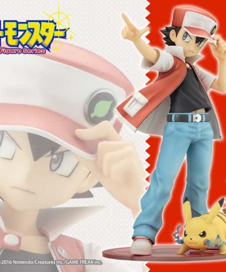 Pokemon Figure Series - Red with Pikachu 1/8 - ARTFX J (Kotobukiya)