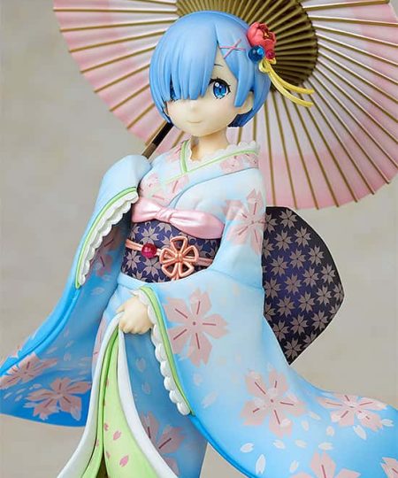 Re:ZERO Starting Life in Another World Rem - KDcolle - 1/8 - Ukiyo-e Cherry Blossom Ver. (Good Smile Company, Kadokawa)